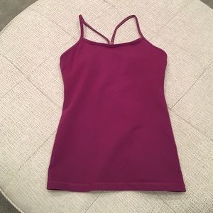 Lululemon Power Y Tank Sz 4